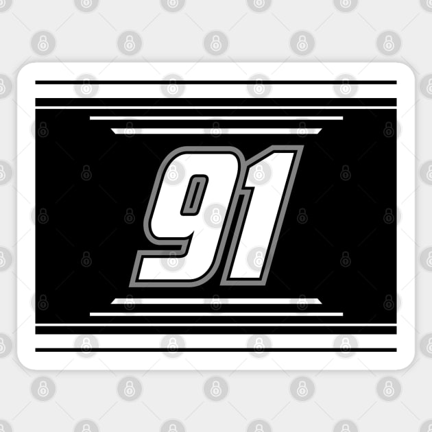 Kyle Weatherman #91 2024 NASCAR Design Sticker by AR Designs 